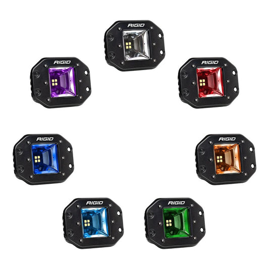 RIGID Industries Radiance Scene RGBW Flush Mount Pair 682153