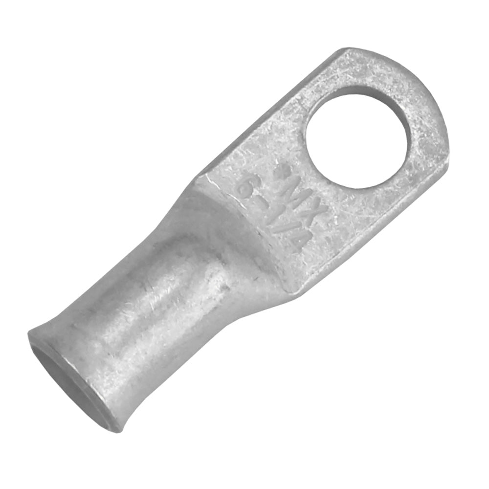 Pacer Tinned Lug 6 AWG 14 Stud Size 10 Pack TAE614R10