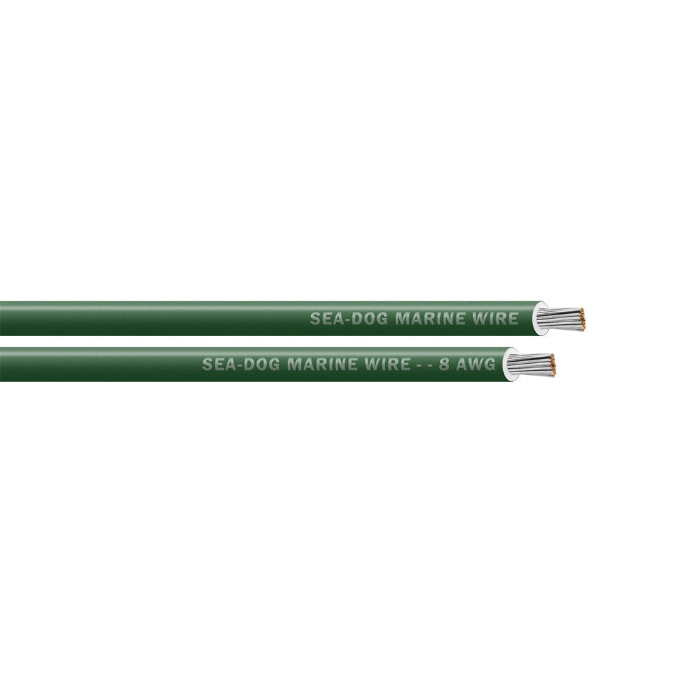 SeDog 8 AWG Green Primary Wire 500 8008047