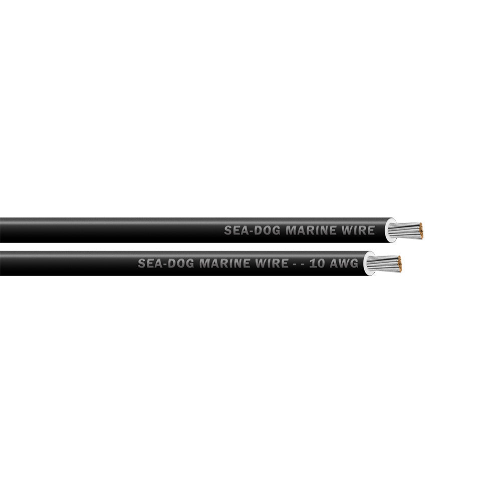SeaDog 10 AWG Black Primary Wire 25 8010010
