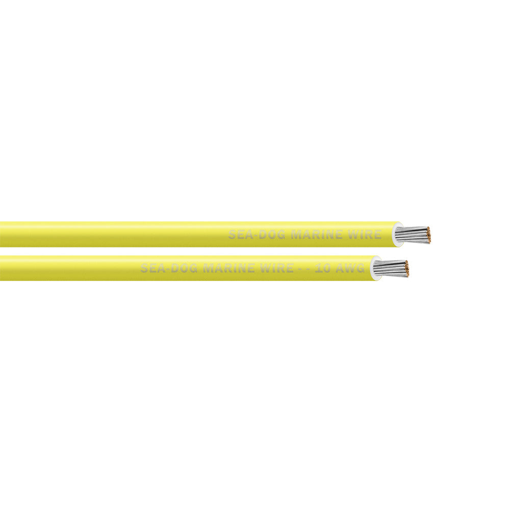 SeaDog 10 AWG Yellow Primary Wire 500 8010037
