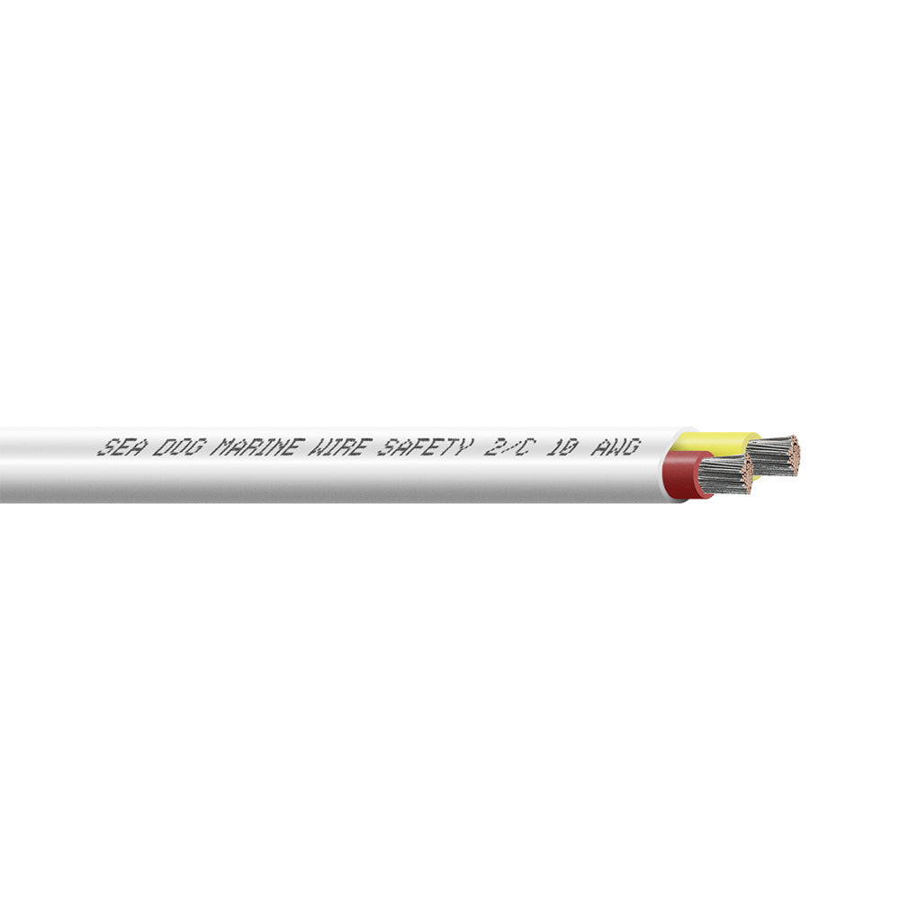 SeaDog 102 AWG Flat Duplex Safety Wire RedYellow 800 8010228