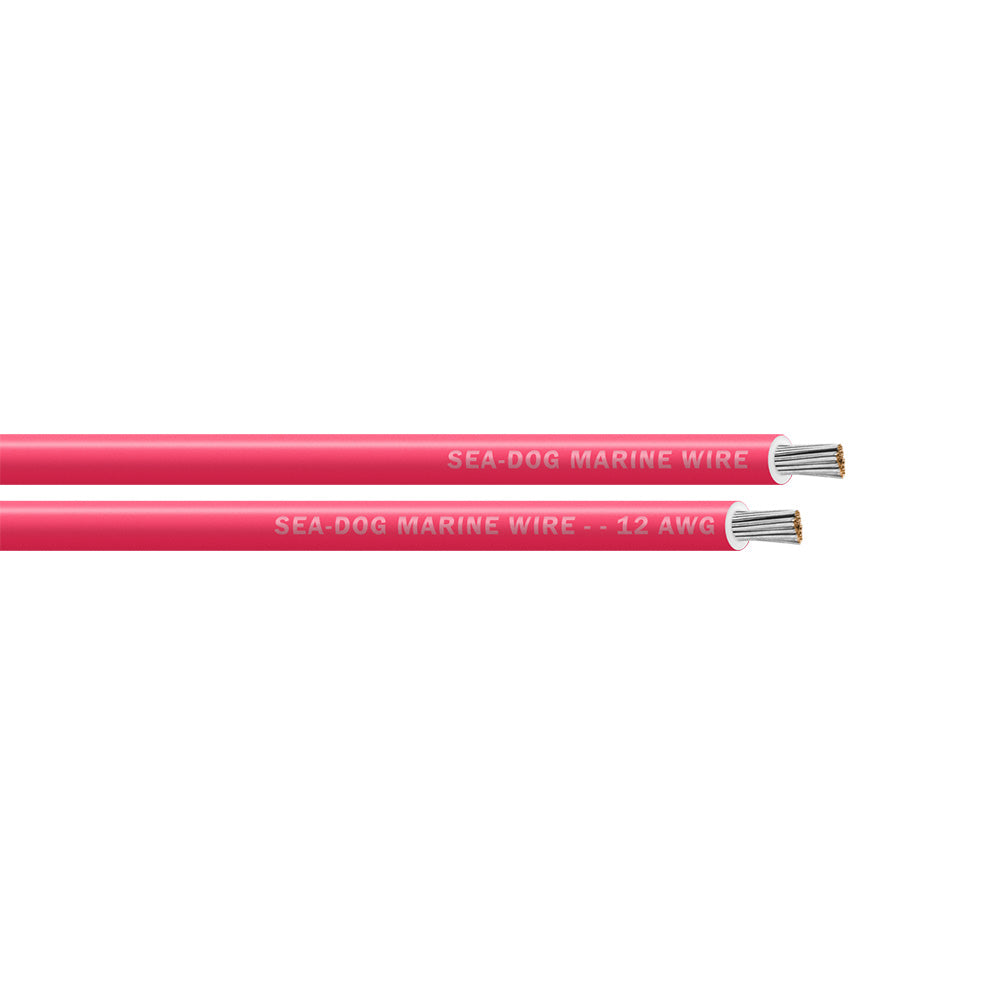 SeaDog 12 AWG Pink Primary Wire 400 8012096