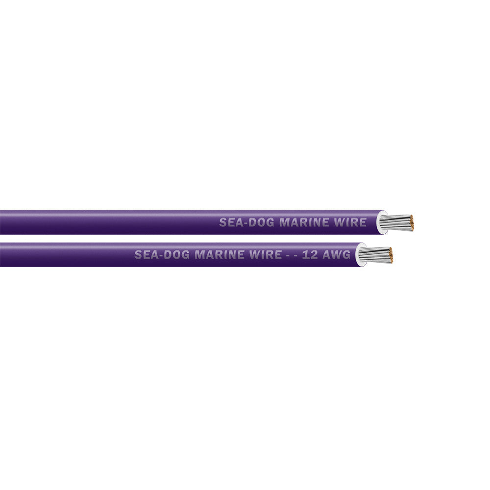 SeaDog 12 AWG Purple Primary Wire 400 8012106