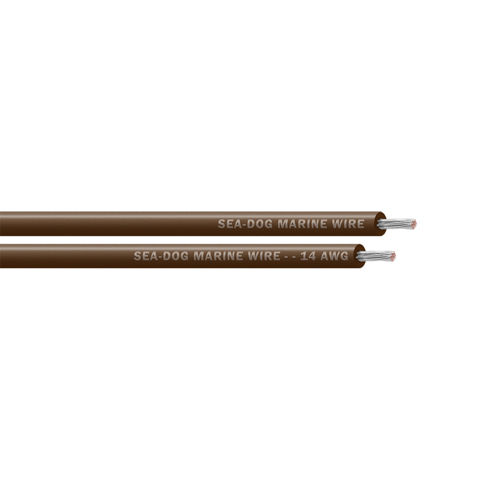 SeaDog 14 AWG Brown Primary Wire 250 8014074