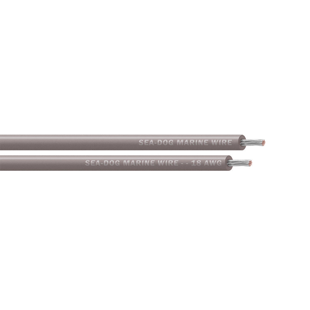 SeaDog 18 AWG Grey Primary Wire 250 8018114