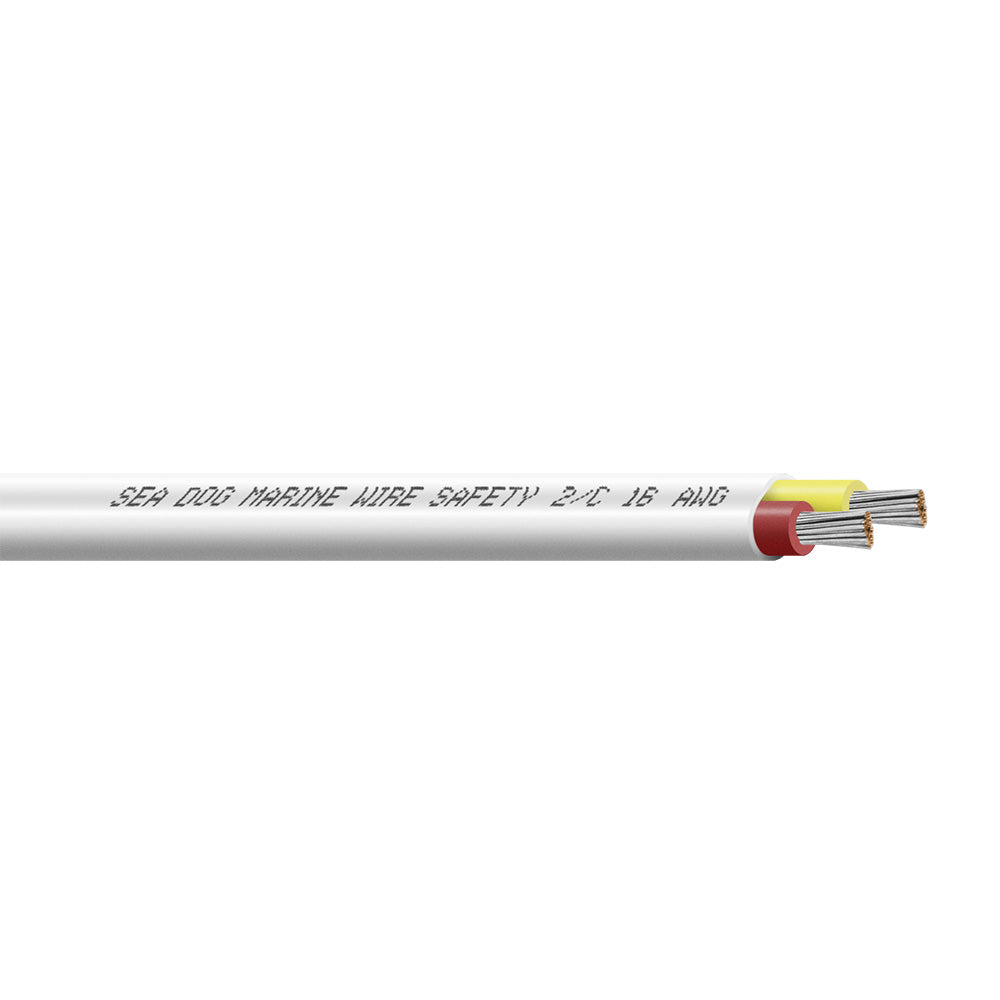 SeaDog 182 AWG Flat Duplex Safety Wire RedYellow 100 8018222