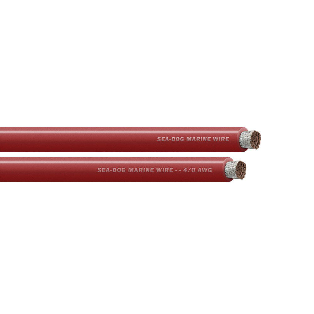 SeaDog 40 AWG Red Battery Cable 50 8041021