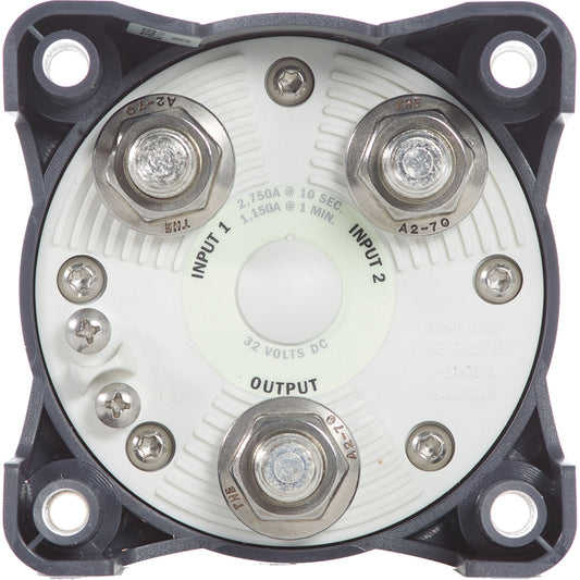Blue Sea 11003 HDSeries Battery Switch wAlternator Field Disconnect 3Position 11003