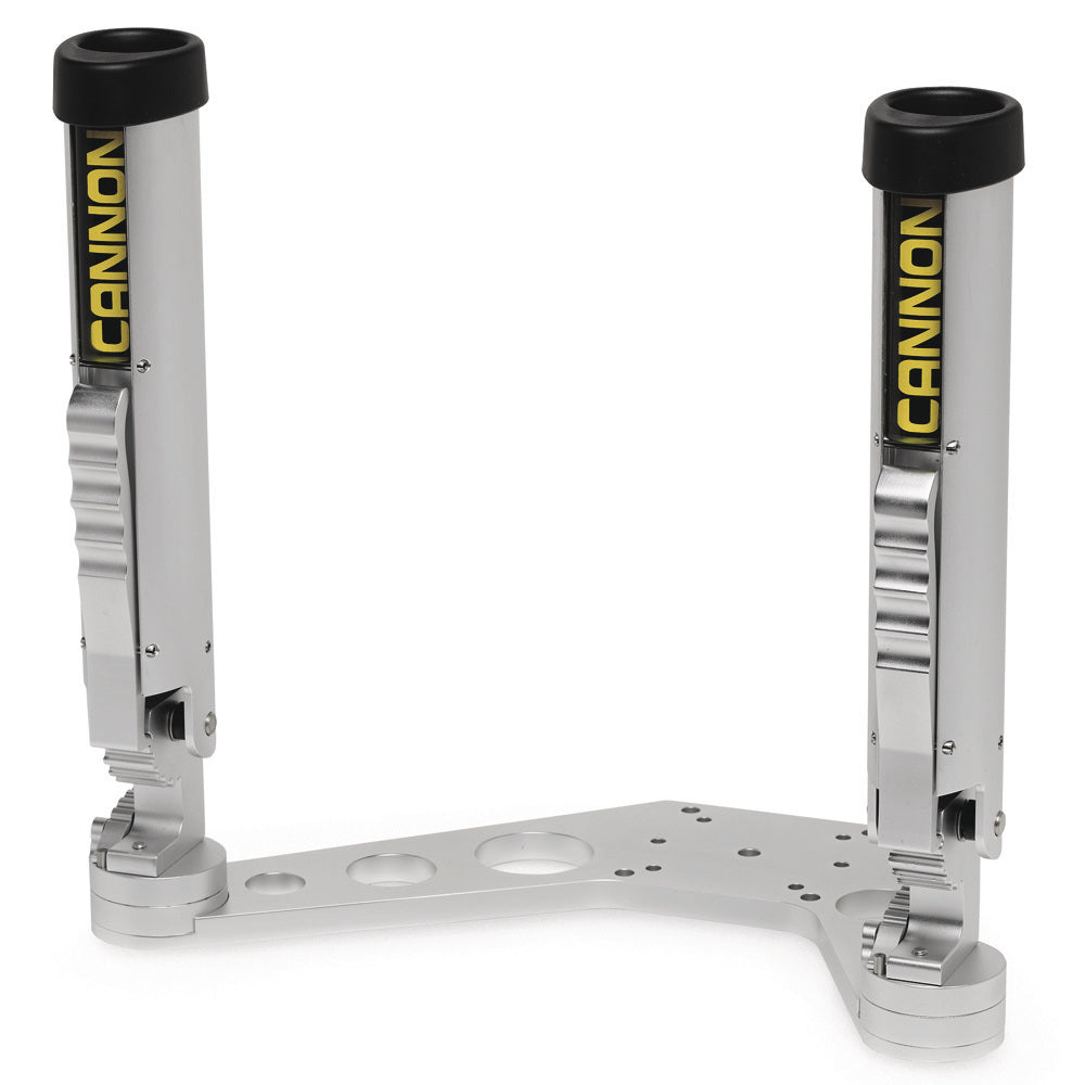Cannon Downrigger Mount Rod Holder Silver 1907024