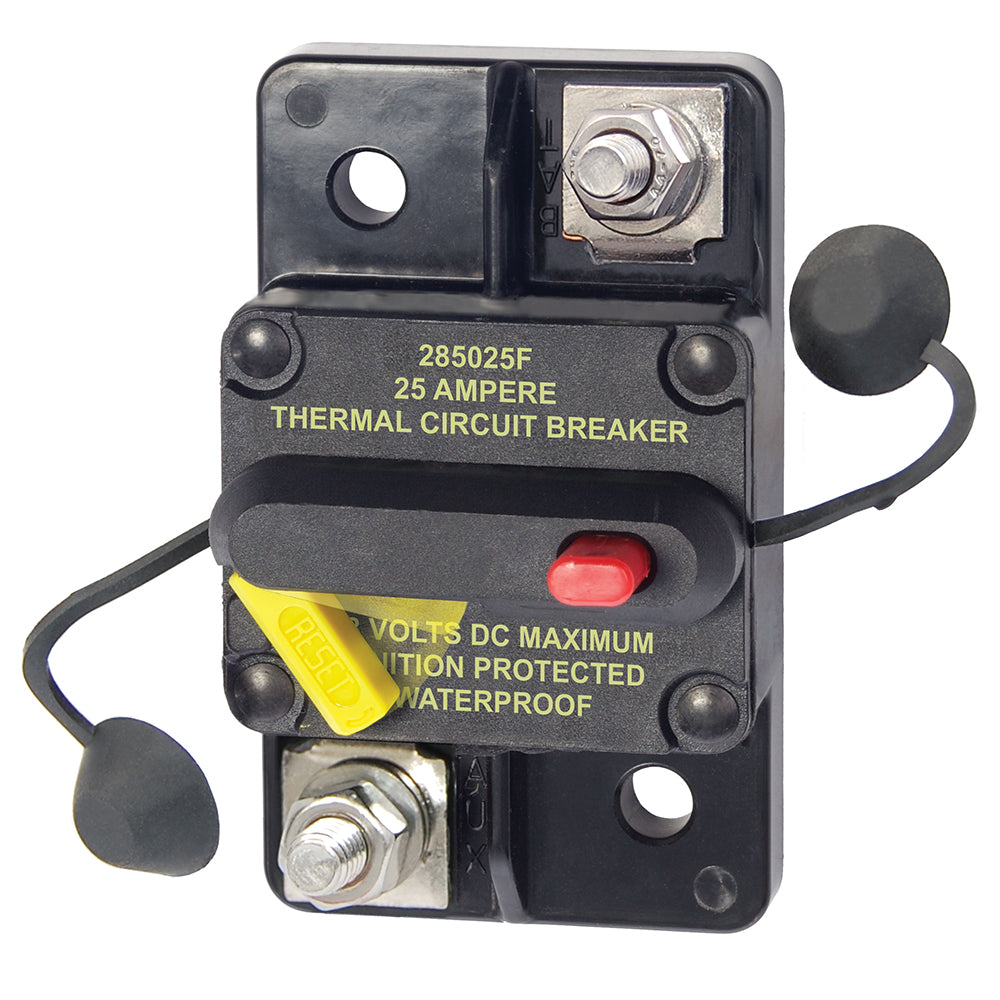 Blue Sea 7180 25 Amp Circuit Breaker Surface Mount 285 Series 7180