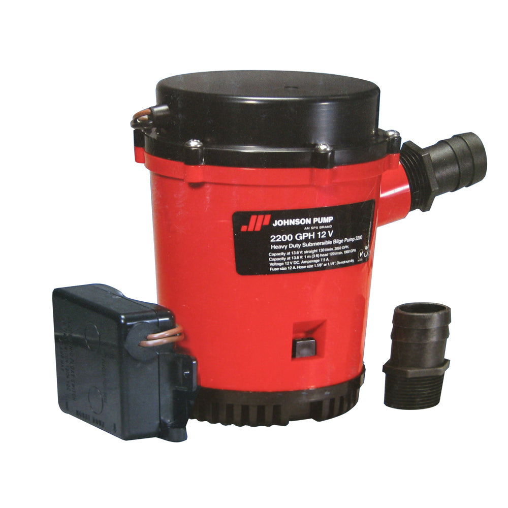 Johnson Pump 2200GPH Ultima Combo Auto Bilge Pump 12V 02274001