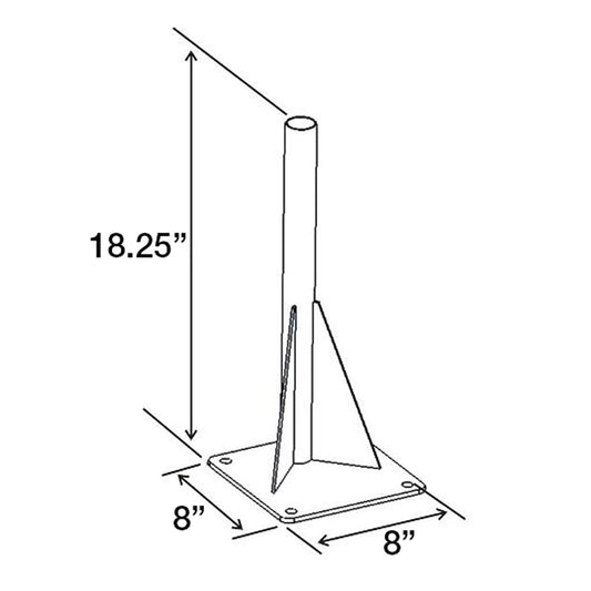RAM Mount Universal DrillDown Laptop Mount Base RAMVBD122