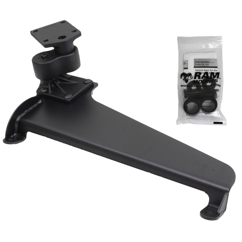 RAM Mount No Drill Vehicle Laptop Base fNissan NV1500 NV2500 HD NV3500 HD Toyota Tundra RAMVB180