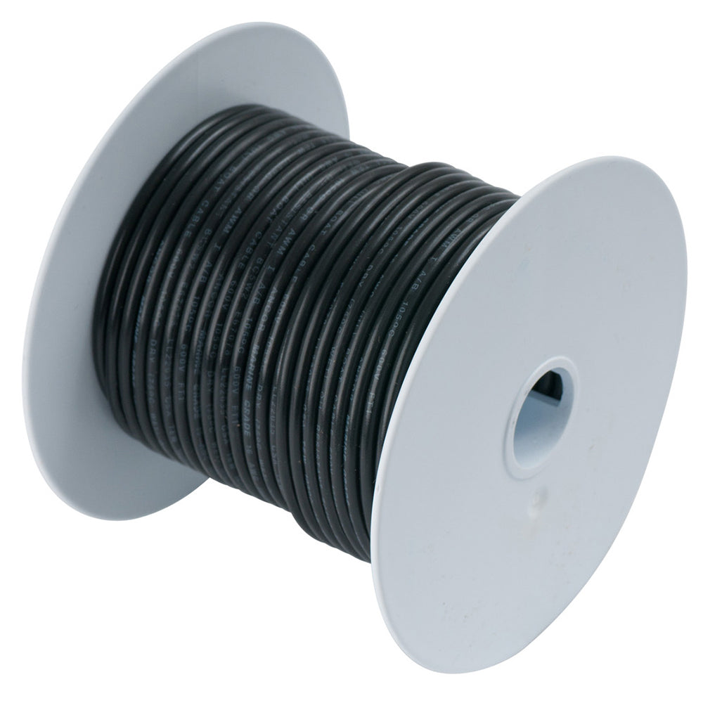 Ancor Black 10 AWG Tinned Copper Wire 500 108050
