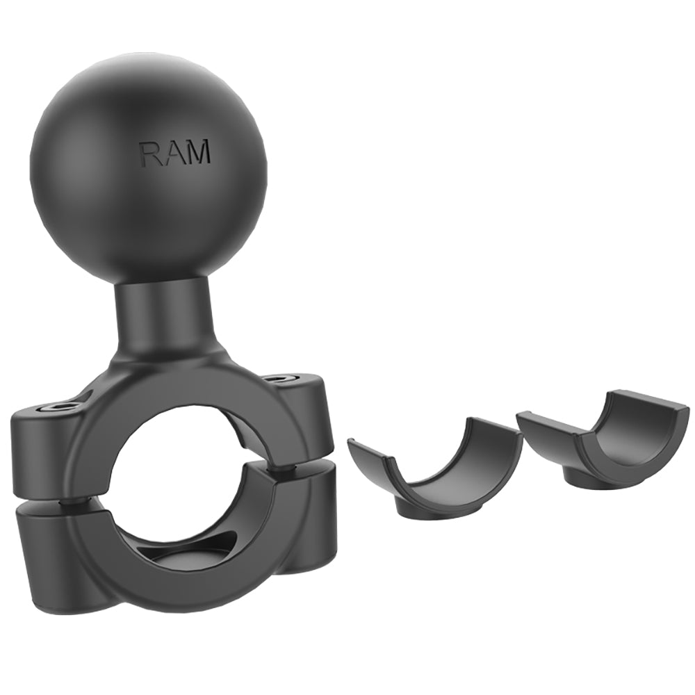 RAM Mount Torque 34 1 Diameter HandlebarRail Base with C Size 15 Ball RAM408751U