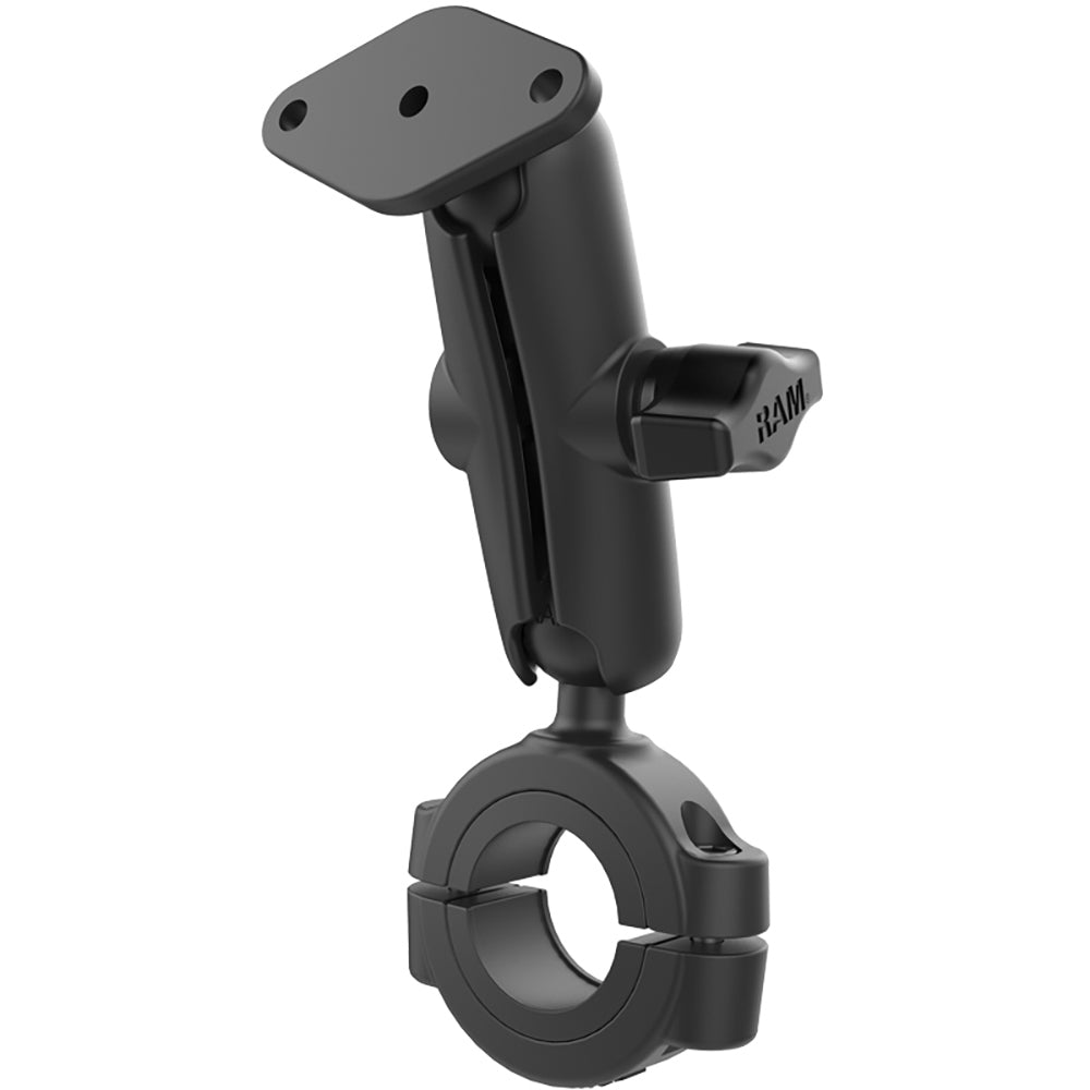 RAM Mount Torque 118 112 Diameter HandlebarRail Base w1 Ball Medium Arm Diamond Ball Plate RAMB40811215238U