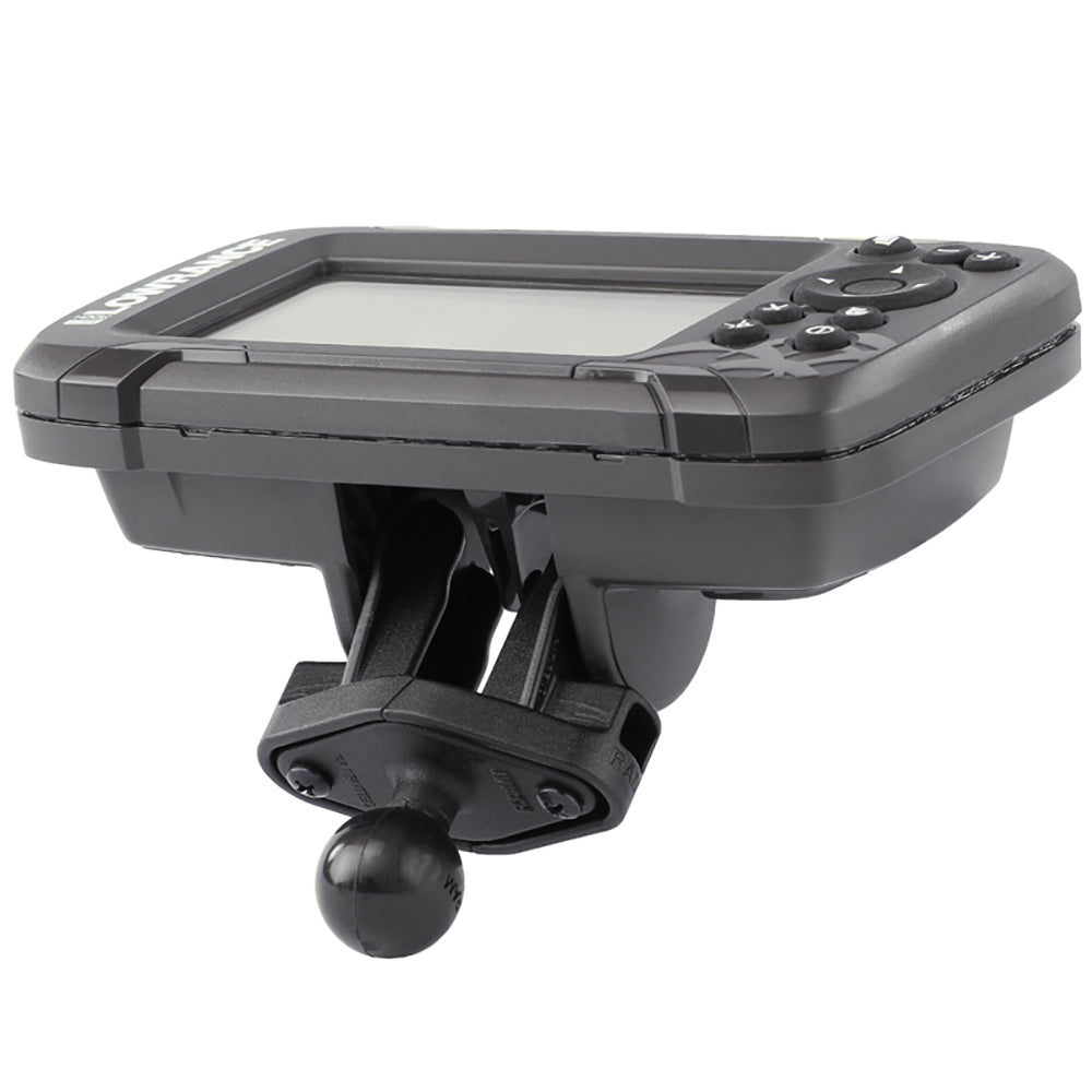RAM Mount B Size 1 Fishfinder Mount for the Lowrance Hook2 Series RAMB101LO12