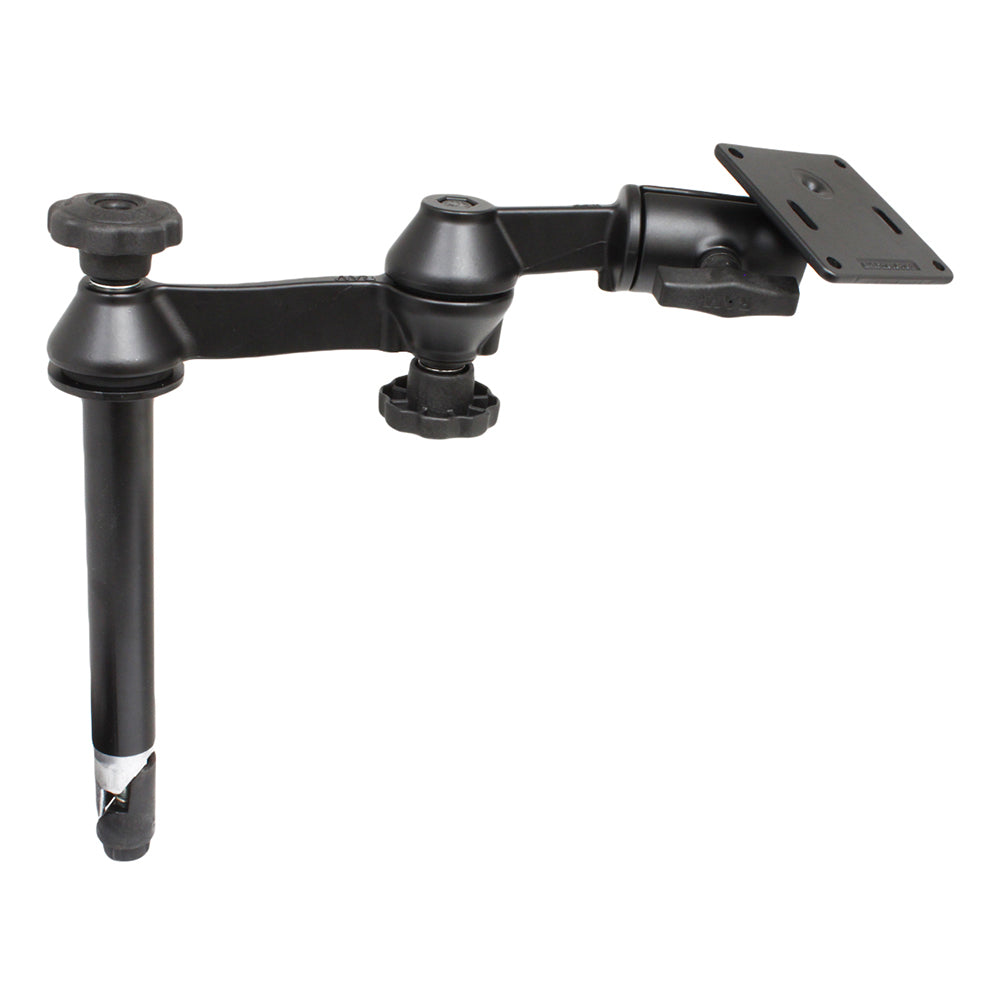 RAM Mount 8 Upper Pole wDouble Swing Arms 75 x 75mm VESA Plate RAMVPSW182461