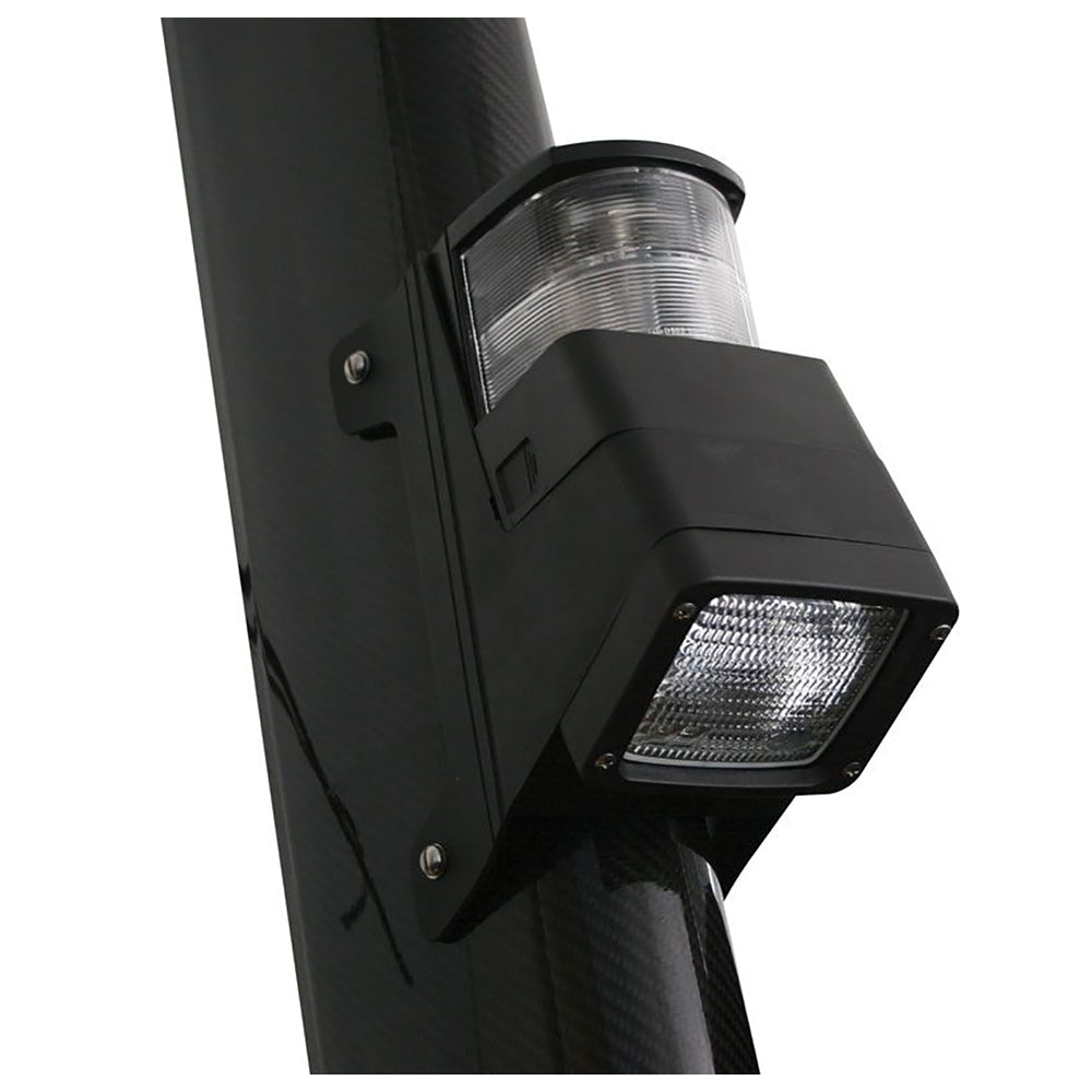 Hella Marine Halogen 8504 Series MastheadFloodlight Lamp Black 998504001