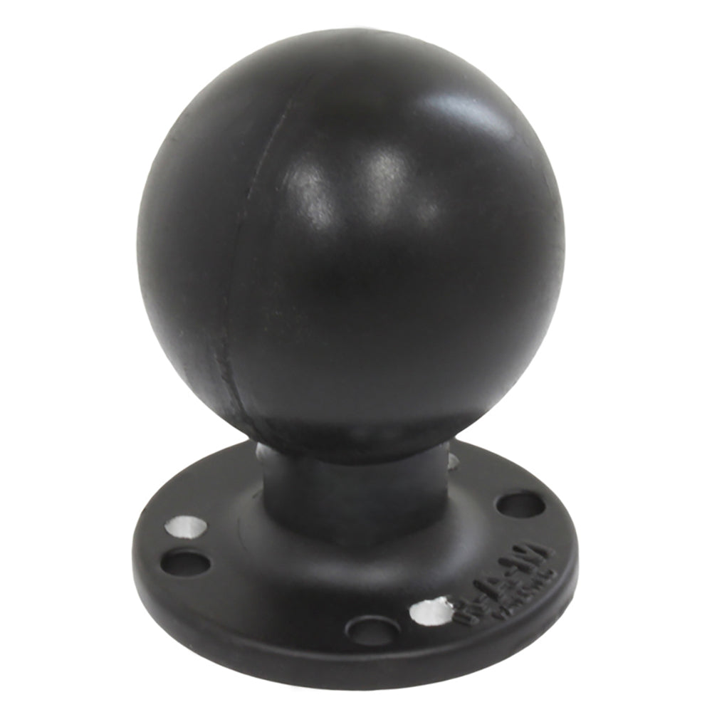 RAM Mount RAM Round Plate wBall 225 D Size Ball Hole Plate RAMD254WD1U