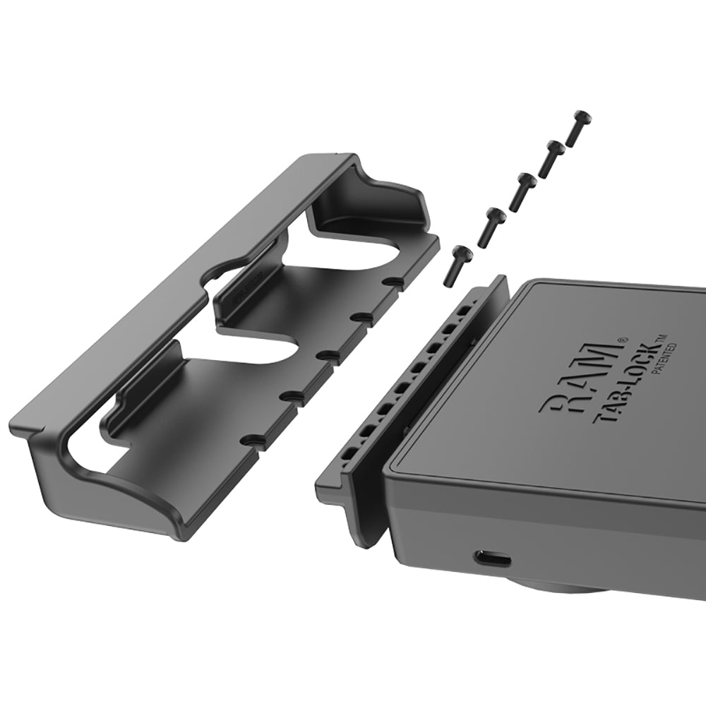 RAM Mount RAM TabLock Holder f9105 Tablets wHeavy Duty Cases RAMHOLTABL20U
