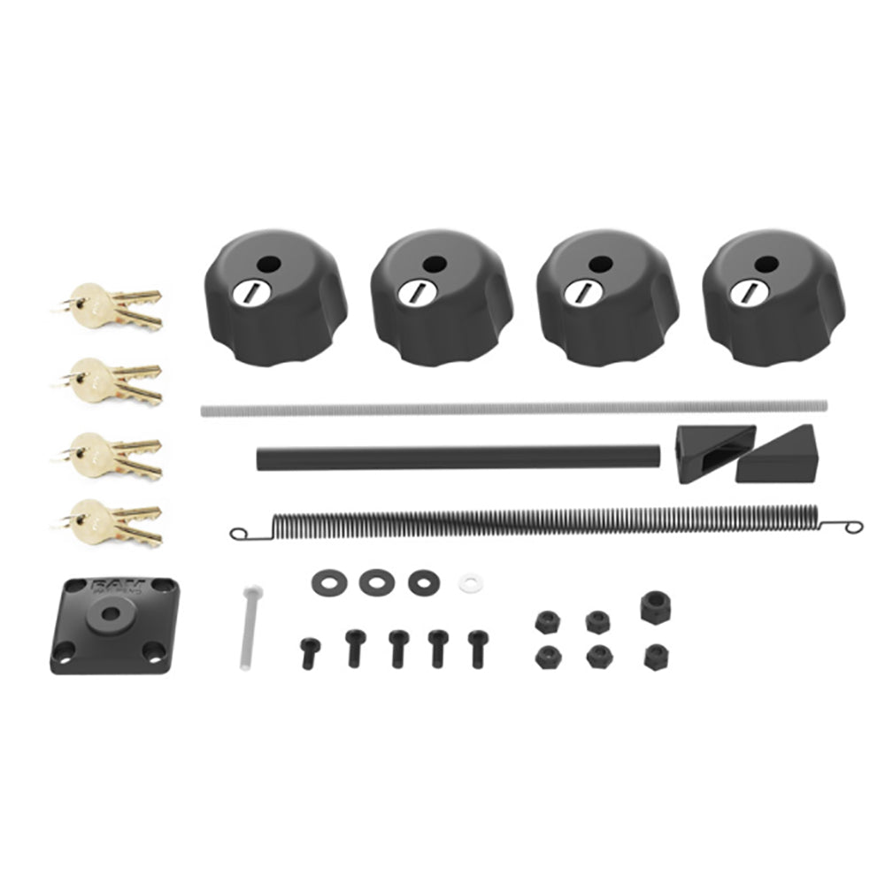 RAM Mount RAM SafeNSecure Locking Kit fRAM ToughTray Swing Arms RAM234LKU