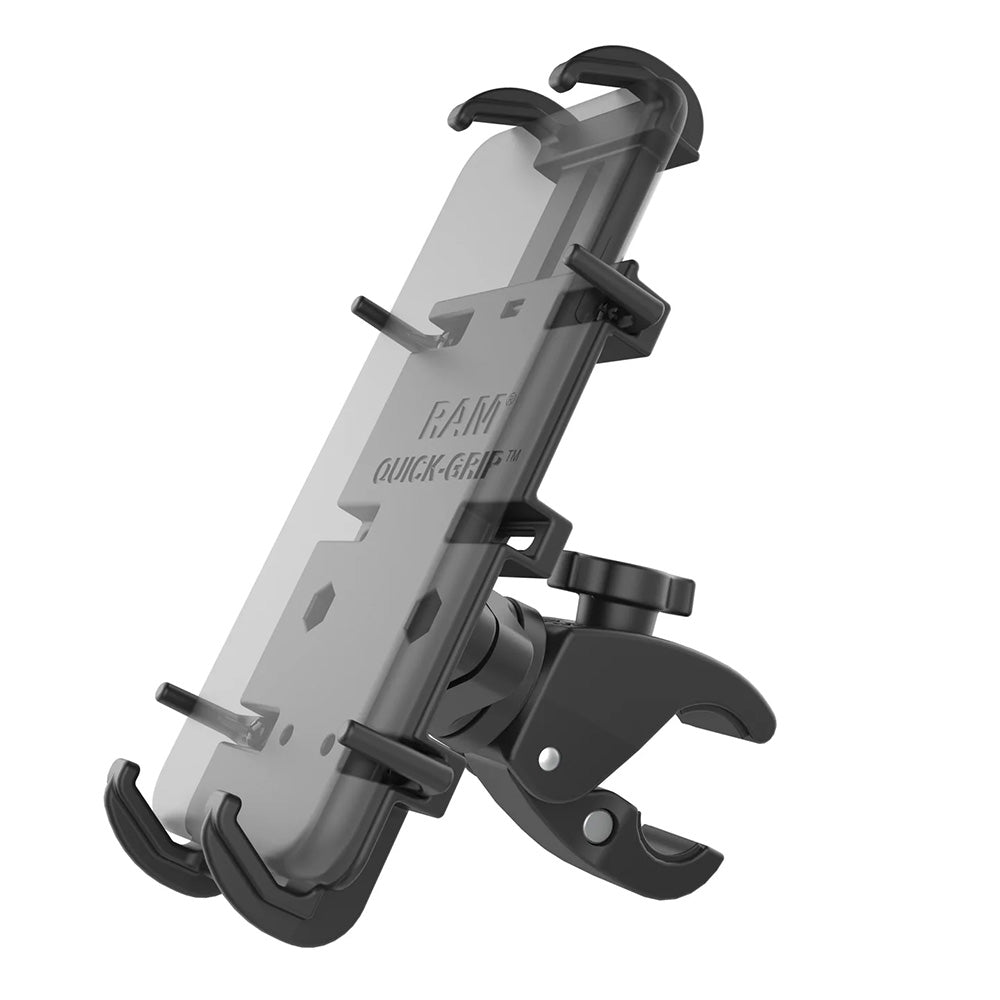 RAM Mount QuickGrip XL Phone Mount wLowProfile ToughClaw RAMHOLPD44001U