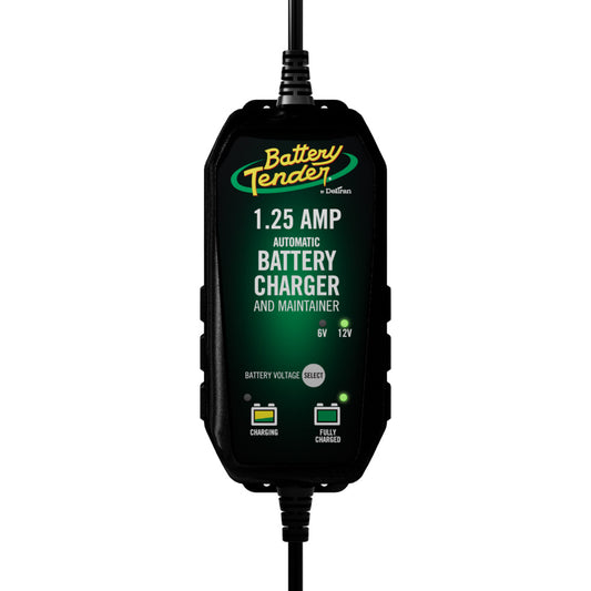Battery Tender 6V12V 125A Selectable Battery Charger 0220211DLWH