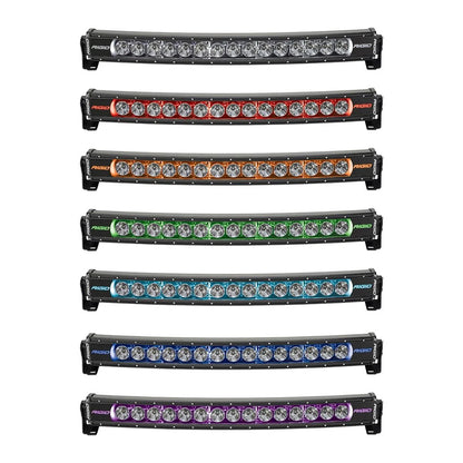 RIGID Industries Radiance  Curved 20 Light Bar  RGBW 320053