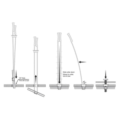 TH Marine Toggle Anchor Kit BEHA54380DP