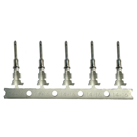 Pacer Deutsch Stamped  Formed Contacts f1418 AWG Wire  Pin Cavity Style  100 Pack T14DTP100
