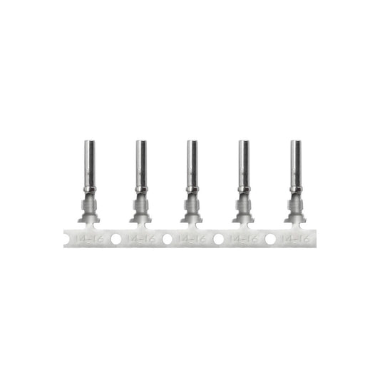 Pacer Deutsch Stamped  Formed Contacts f1418 AWG Wire  Socket Cavity Style  100 Pack T14DTS100