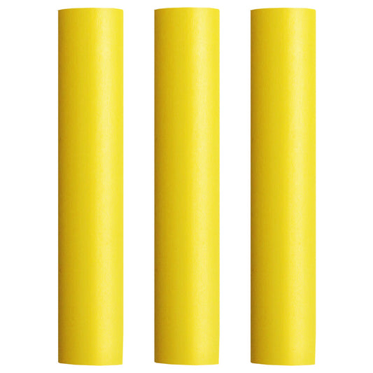 Pacer Battery Cable Heat Shrink Tubing  1 x 12  Yellow 3Pieces BEHS112YL3