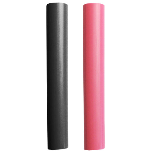 Pacer Battery Cable Heat Shrink Tubing  34 x 3  BlackRed 2Pieces Combo Pack BEHS343BKRD