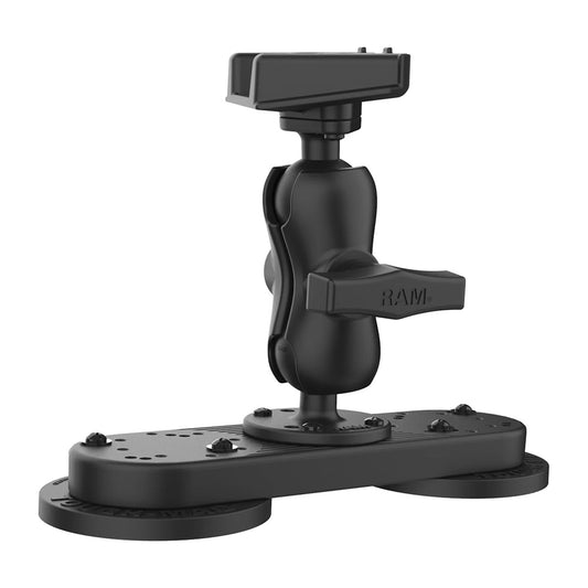RAM Mount RAM ToughMag Double Magnetic Heavy Duty Mount fStarlink Mini RAM202333MAG88BSTA1U