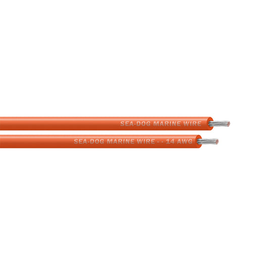 SeaDog 14 AWG Orange Primary Wire  1000 8014089