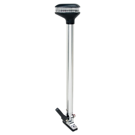Perko Stealth Series  Fold Down AllRound Light  Vertical Mount 1338 Height  2NM Range 1642DP0CHR