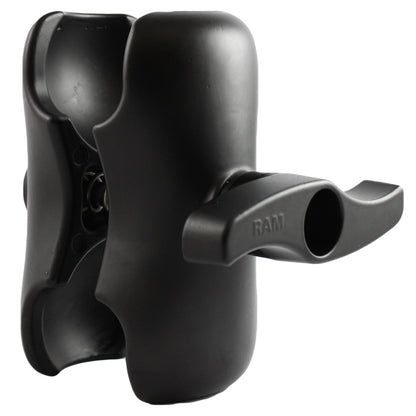 RAM Mount Double Socket Short Arm f338 E Size Ball Base RAME201UD