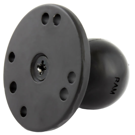 RAM Mount 25 Round Base w03118 Female Thread 15 Ball AMPs Pattern RAM202UMT1
