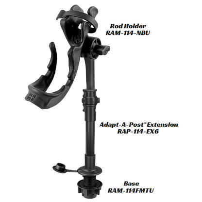 RAM Mount AdaptAPost 9 Extension Pole RAP114EX6