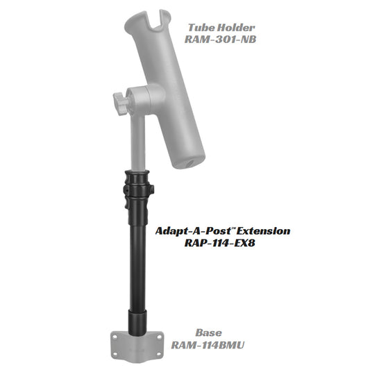 RAM Mount AdaptaPost 11 Extension Pole RAP114EX8