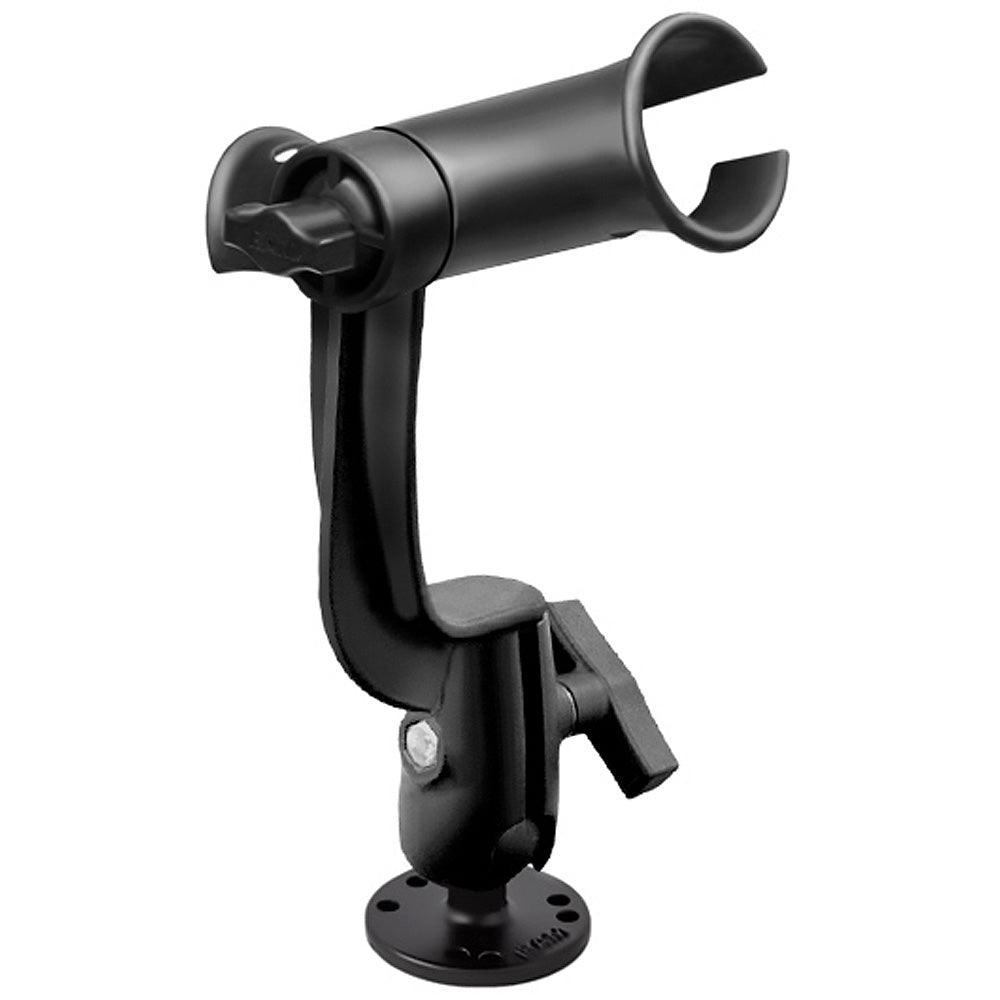 RAM Mount Ram Tube Jr Rod Holder w RAMROD Revolution RatchetSocket System RAP390RBU