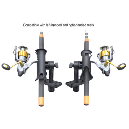 RAM Mount RAM Tube Jr Rod Holder wShort 4 Length Post Spline  Flush Mounting Base RAP390SFU