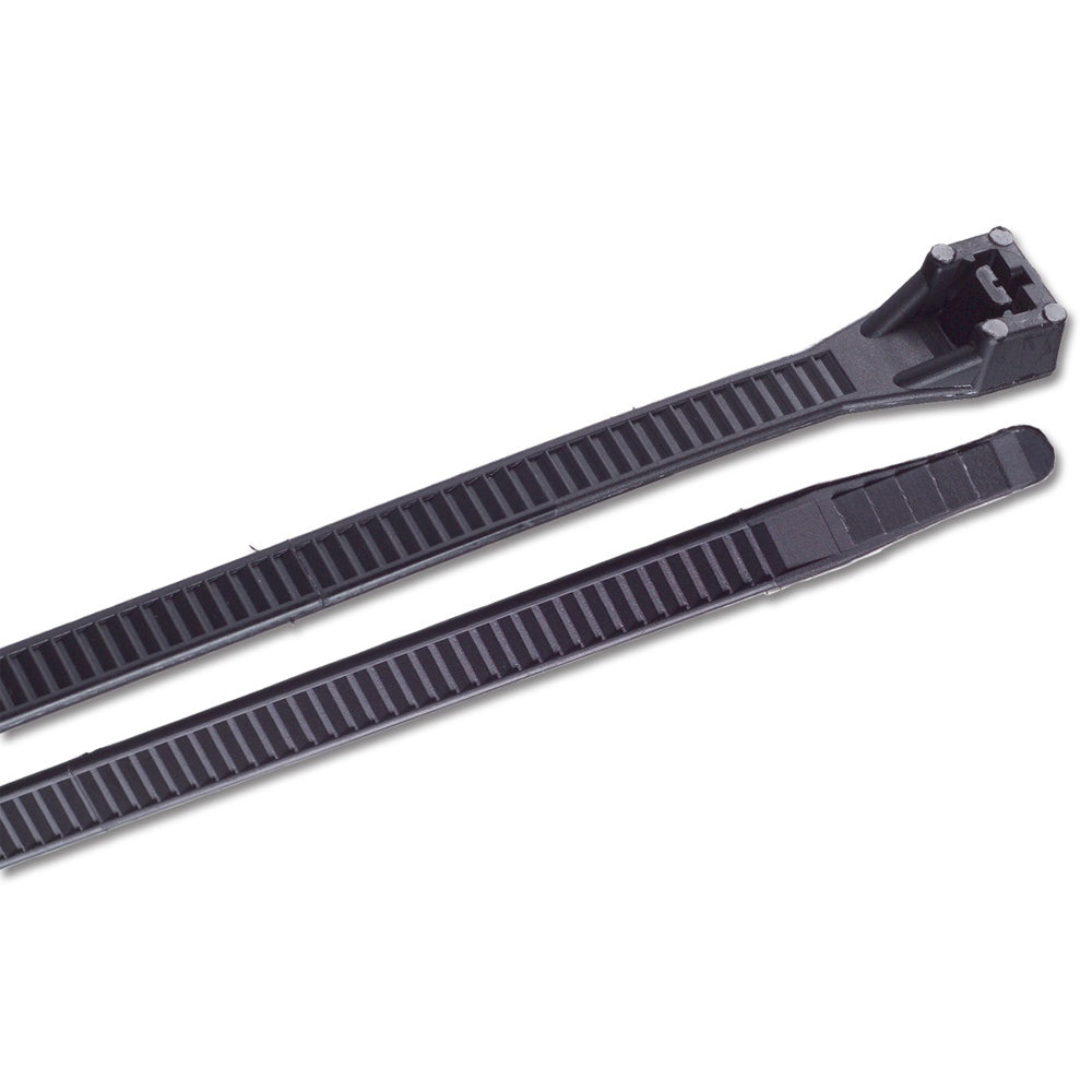 Ancor 17 UV Black Heavy Duty Cable Zip Ties  10 pack 199217
