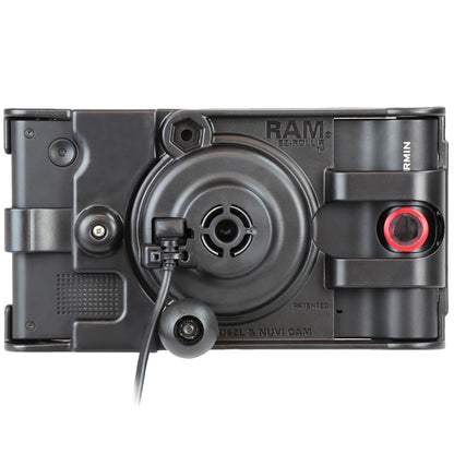 Ram Mount Locking EZROLLR Cradle for the Garmin nuviCam and dezlCam RAMBHOLGA68LU