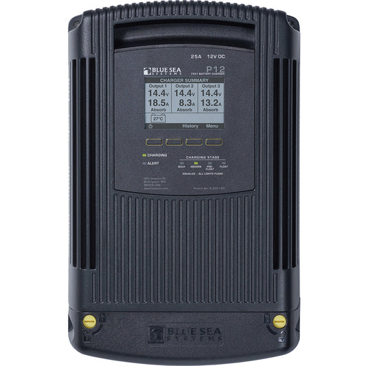 Blue Sea 7531 P12 Battery Charger  12V DC 25A 7531