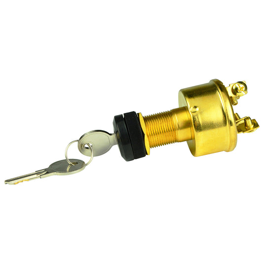 BEP 4Position Brass Ignition Switch  AccessoryOFFIgnition  AccessoryStart 1001609