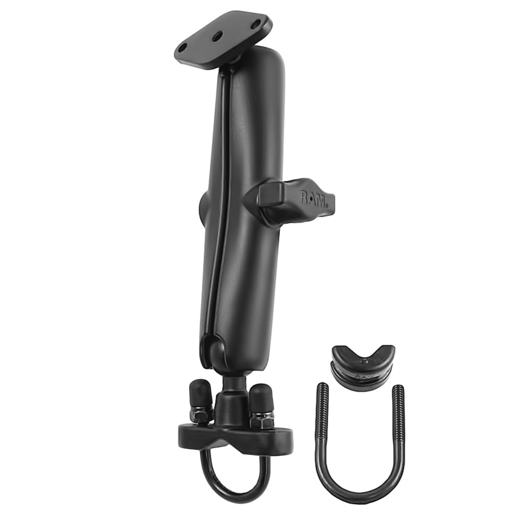 RAM Mount Handlebar Rail Mount wLong Arm  Diamond RAMB149ZUC