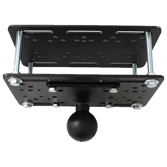 RAM Mount Forklift Overhead Guard Plate wD Size 225 Ball RAM335D246